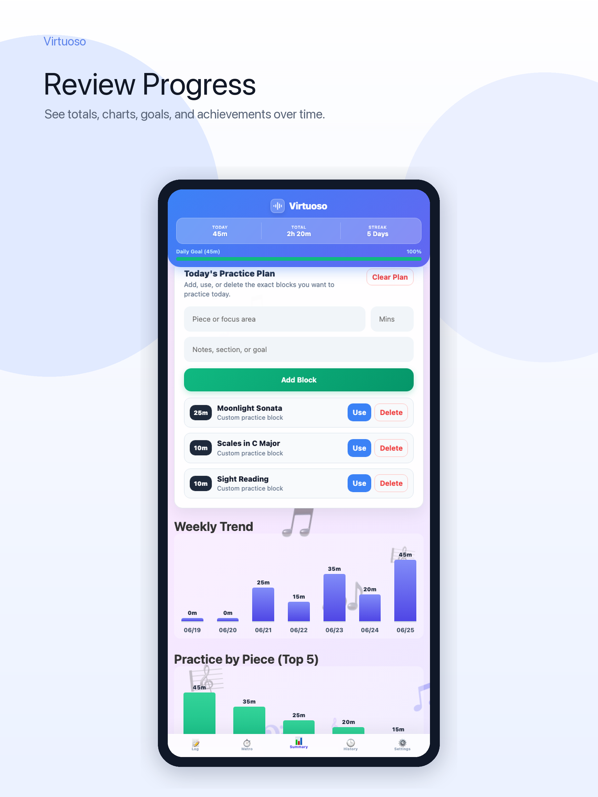 Virtuoso - Music Tracker screenshot 8
