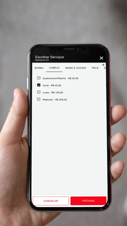 #3. Barbearia 031 (iOS) Podle: Mmtools Consultoria e Projetos De Informatica Ltda - ME