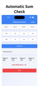Simple Mahjong Calculator screenshot