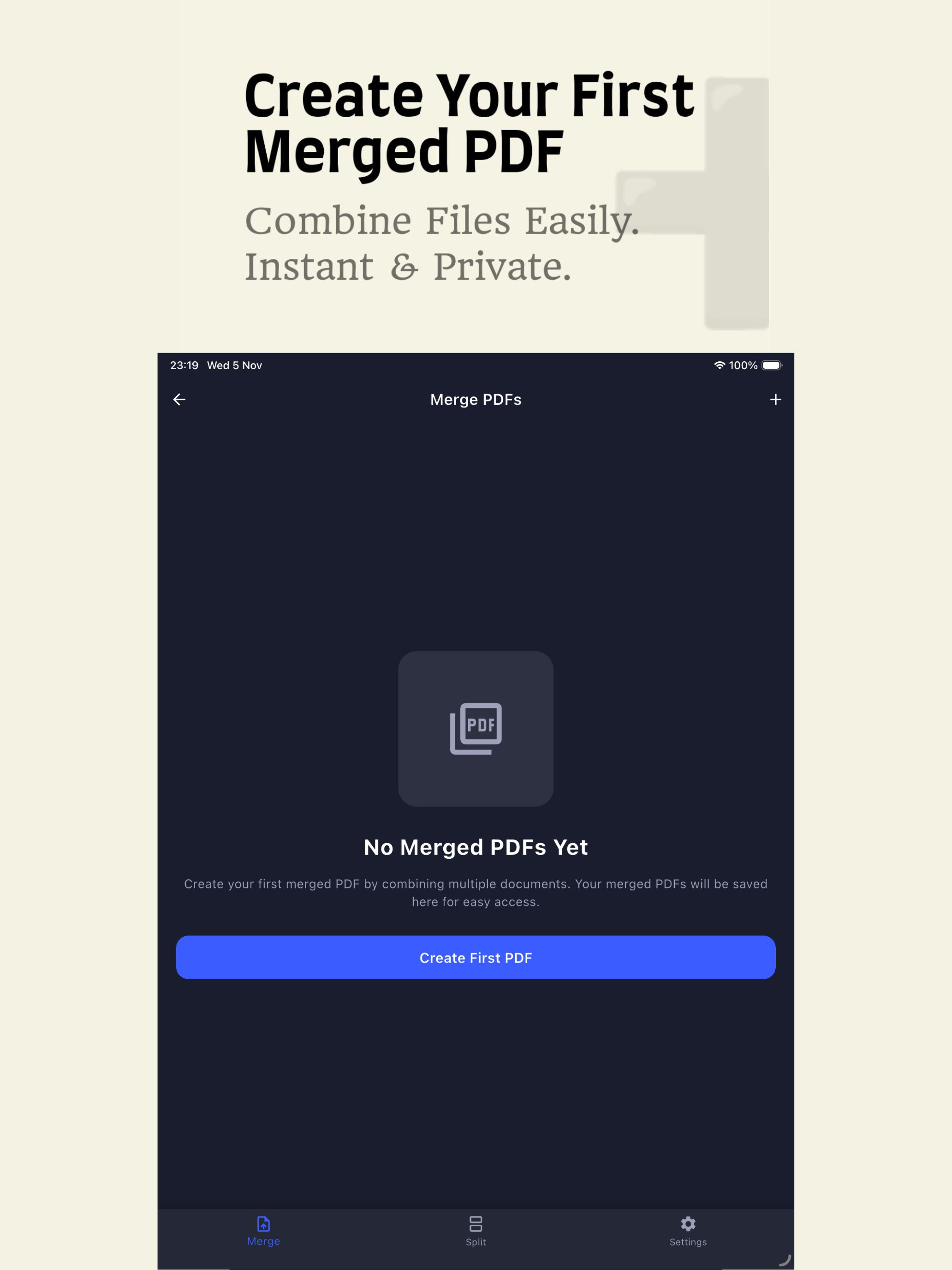 Cozy PDF Tools: Merge & Split screenshot 11