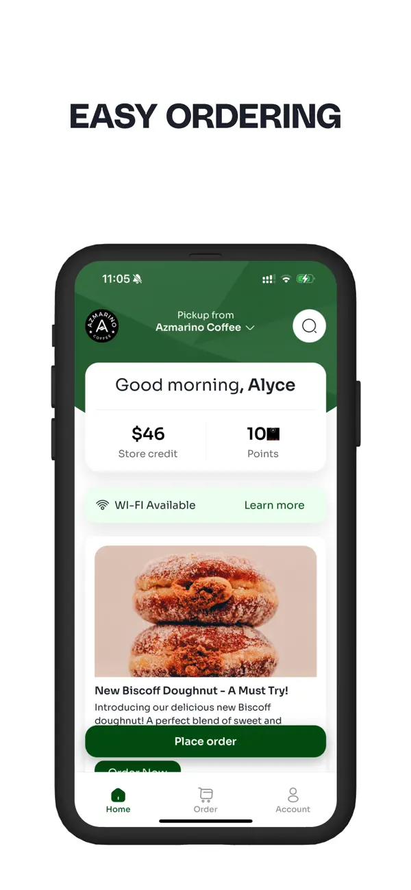 Screenshot #1 pour Azmarino Coffee