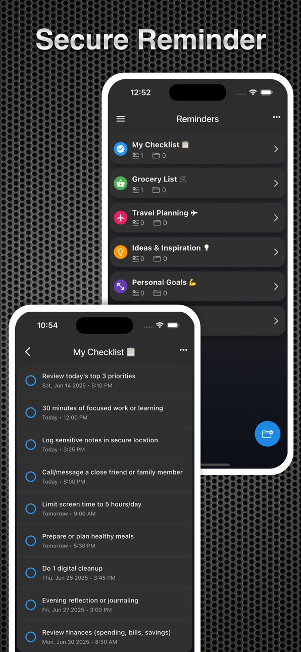 iPhone screenshot