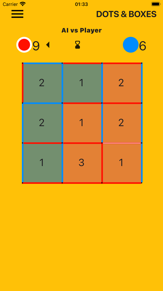 #2. Dots'n Boxes (iOS) 由: Murat Erdem Bostancioglu