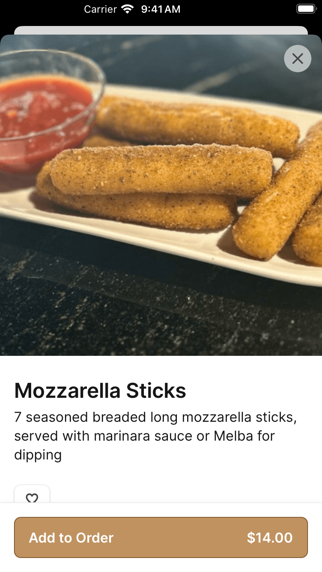 The Palazzo Ristorante iPhone screenshot 4 - Food & Drink app