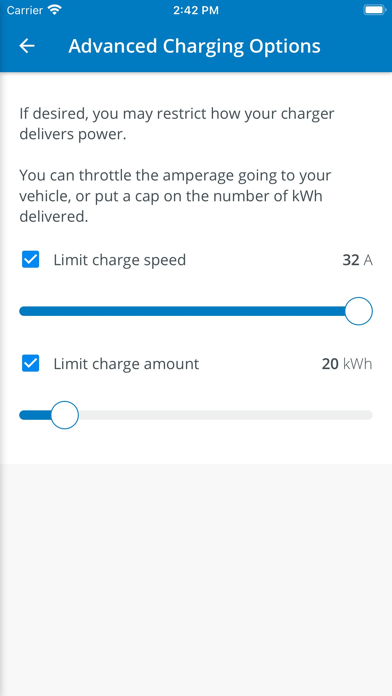 Eaton EV Charger Manager Screenshot