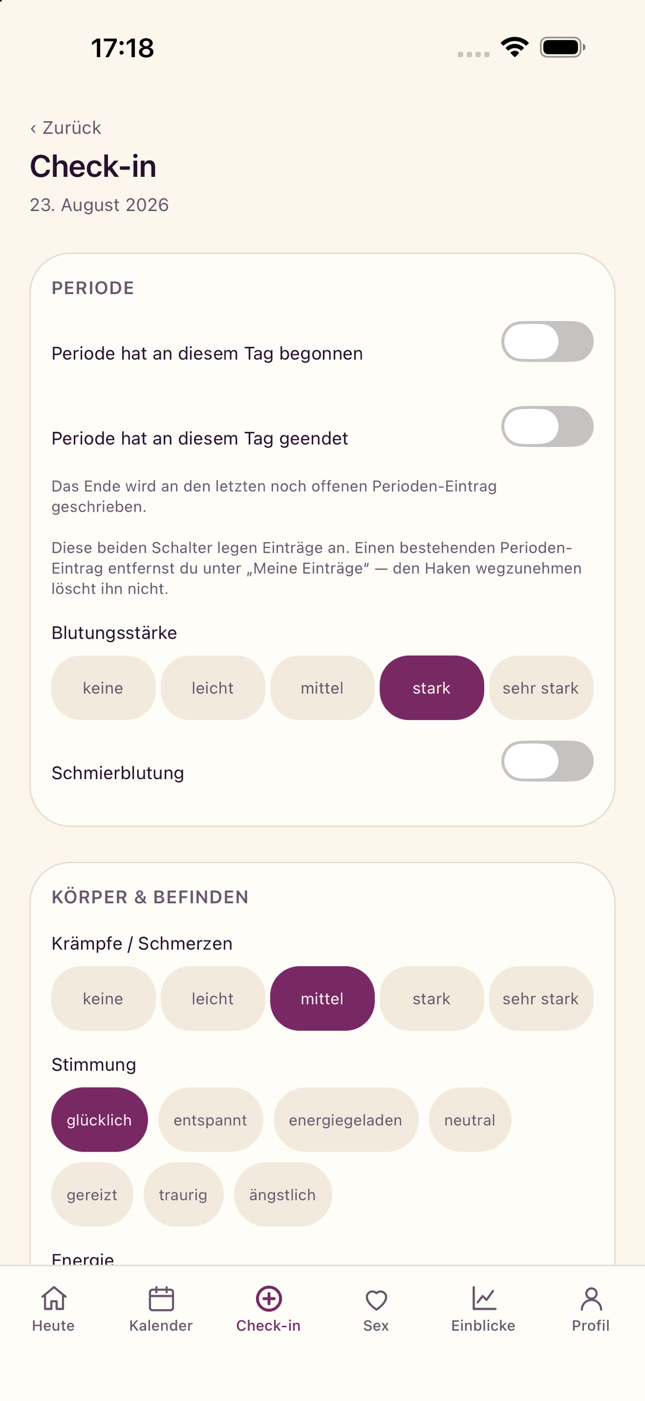 Screenshot 5 of Zykliva – Zyklus & Periode