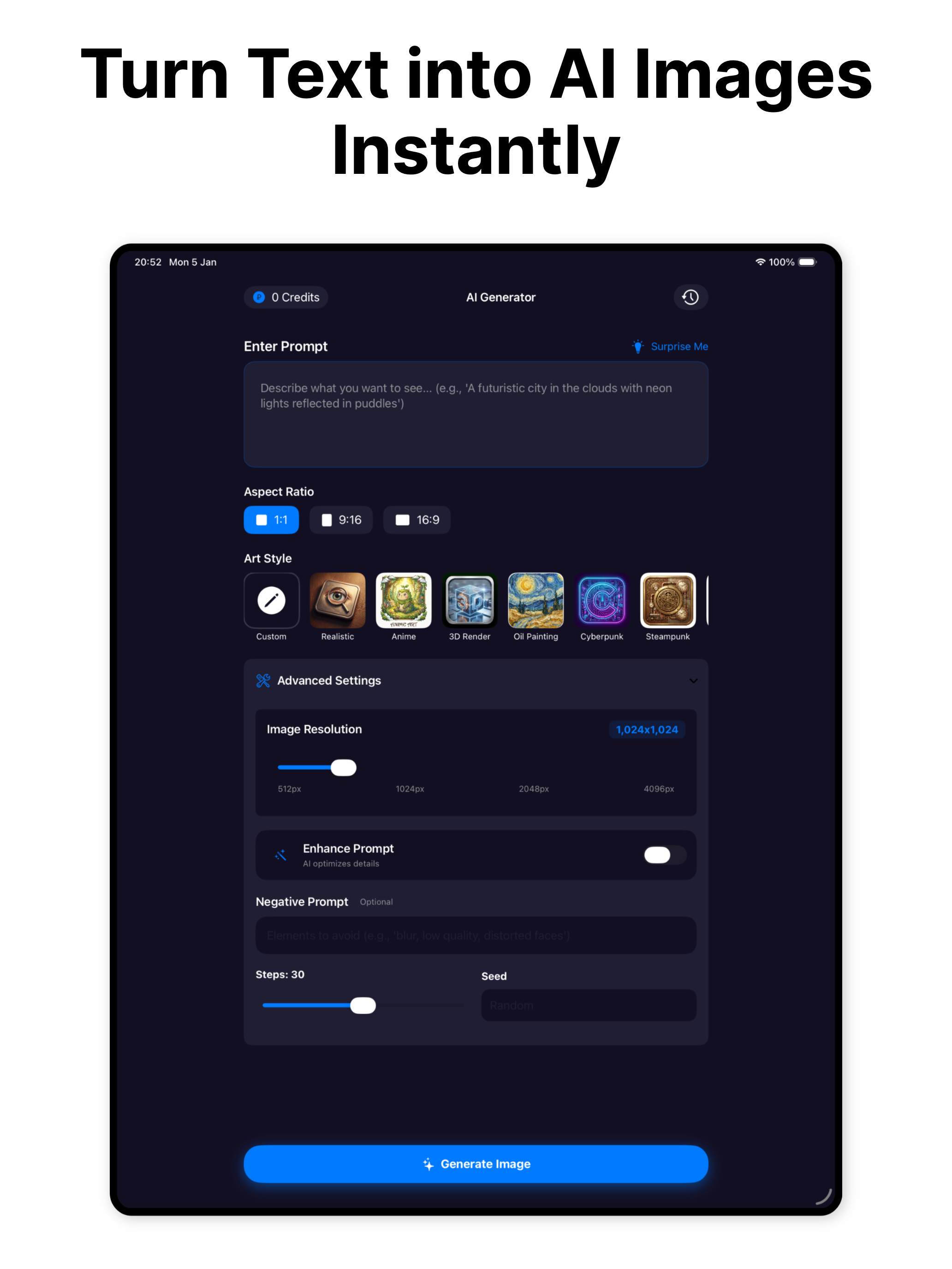 Create ai images screenshot 5