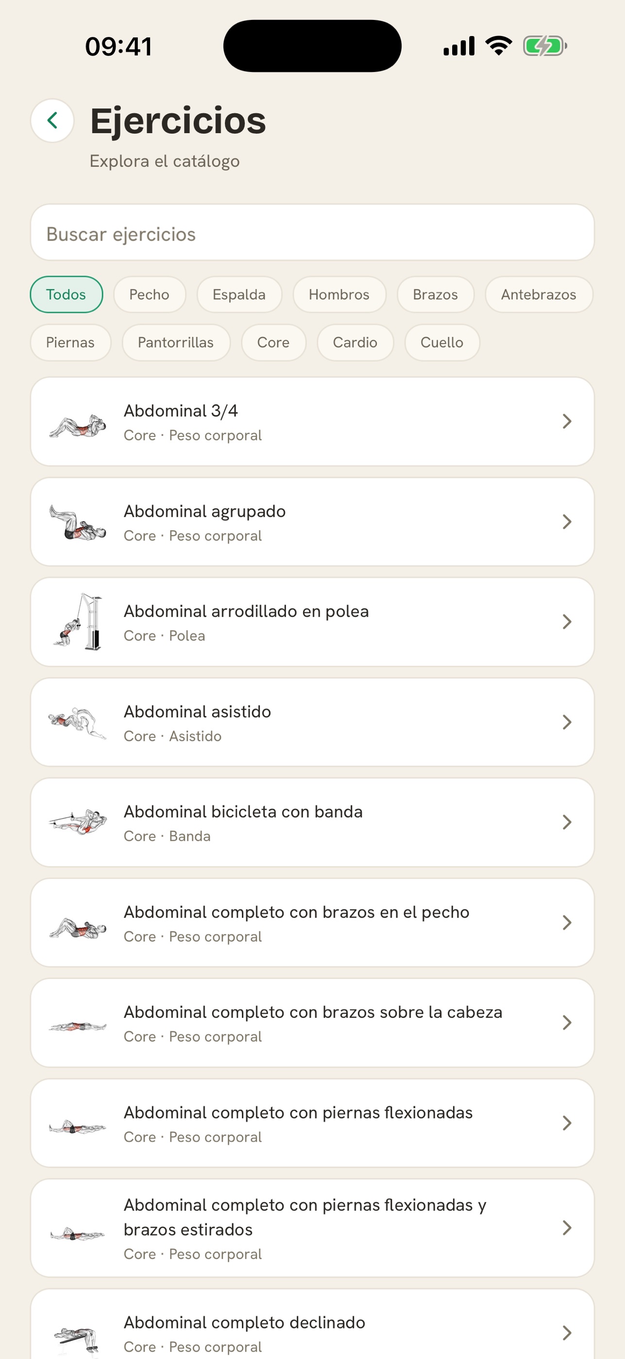 Screenshot 4 of NutriCoach: Calorías y Entreno