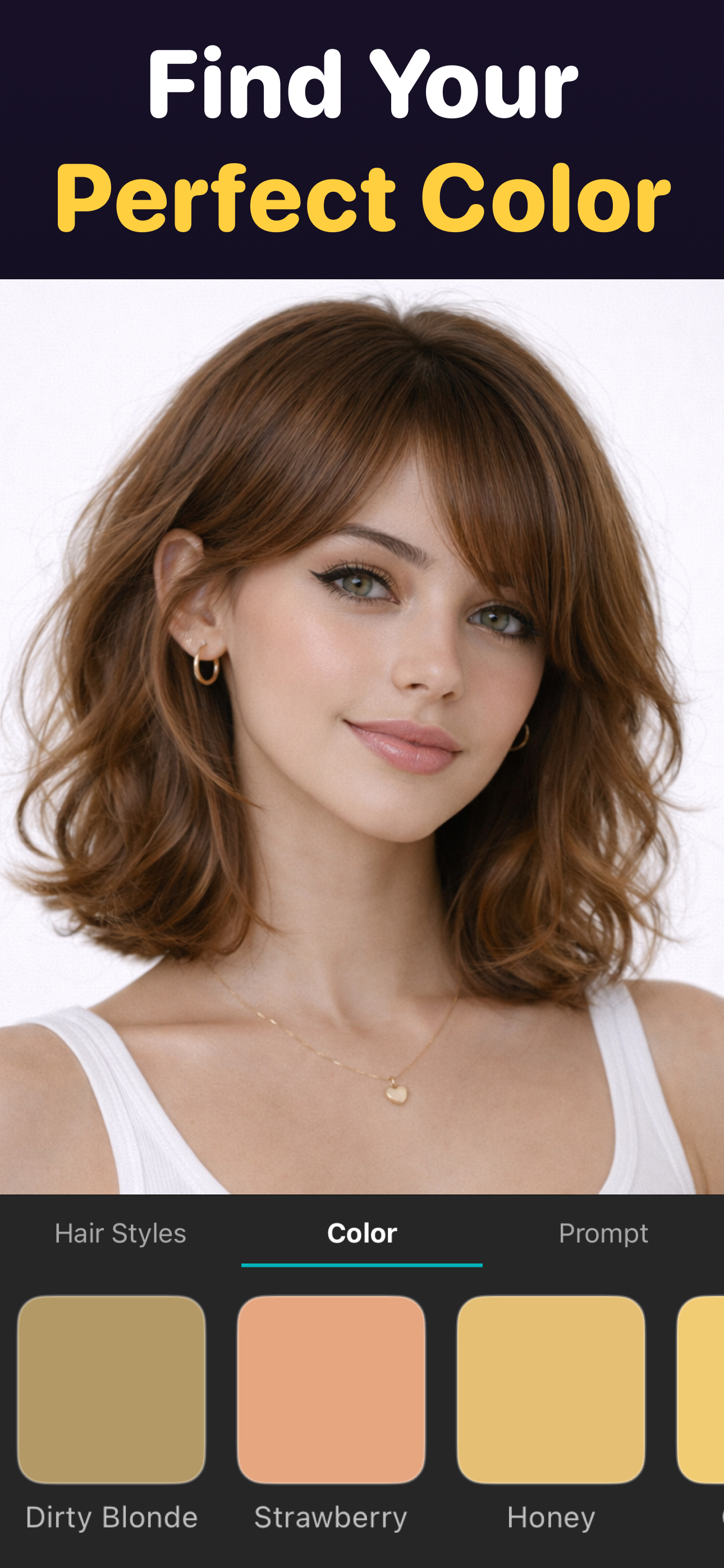 Hairstyle Try On: HairDare screenshot 2