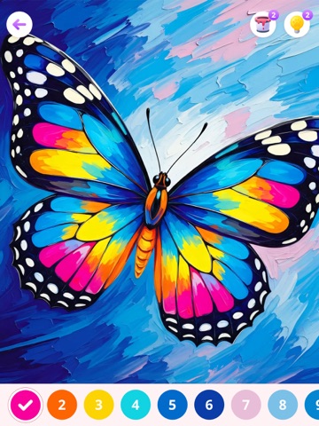 Cozy Color:Paint by Number iPad screenshot