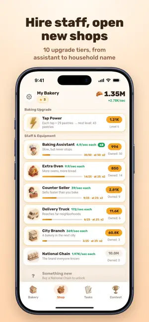 My Bakery: Idle Baking Game screenshot 4