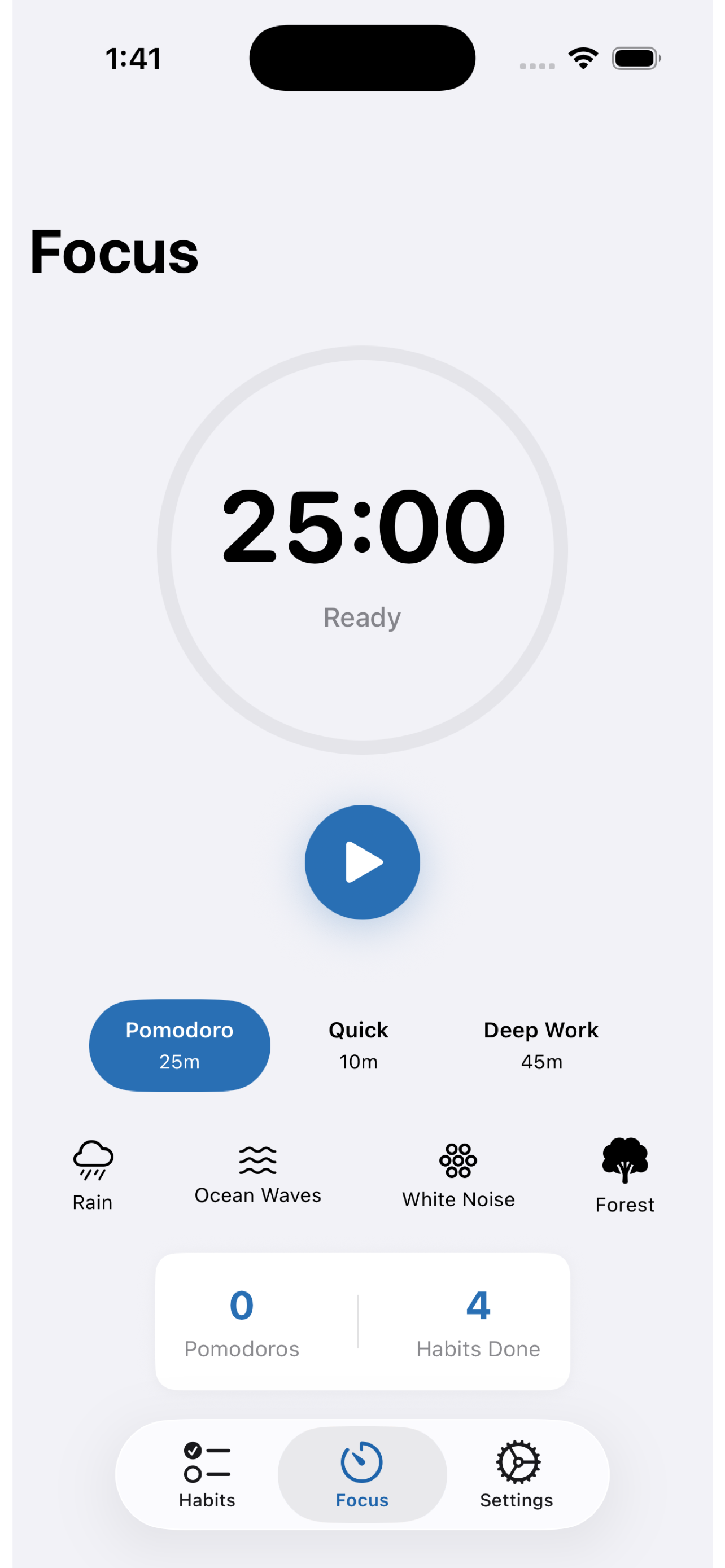 FocusHabit Pro screenshot 3