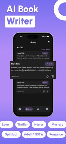 AI Story Generator ~ Novel AI screenshot
