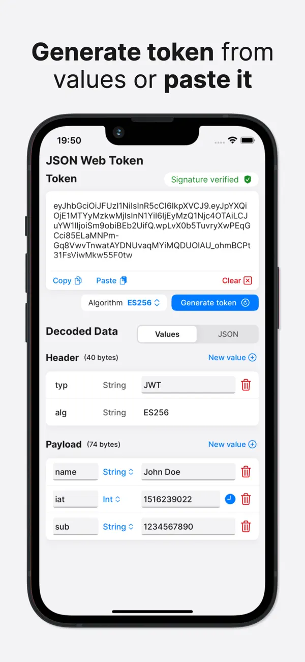 #1. JSON Web Token (iOS) di: Prismatic Apps