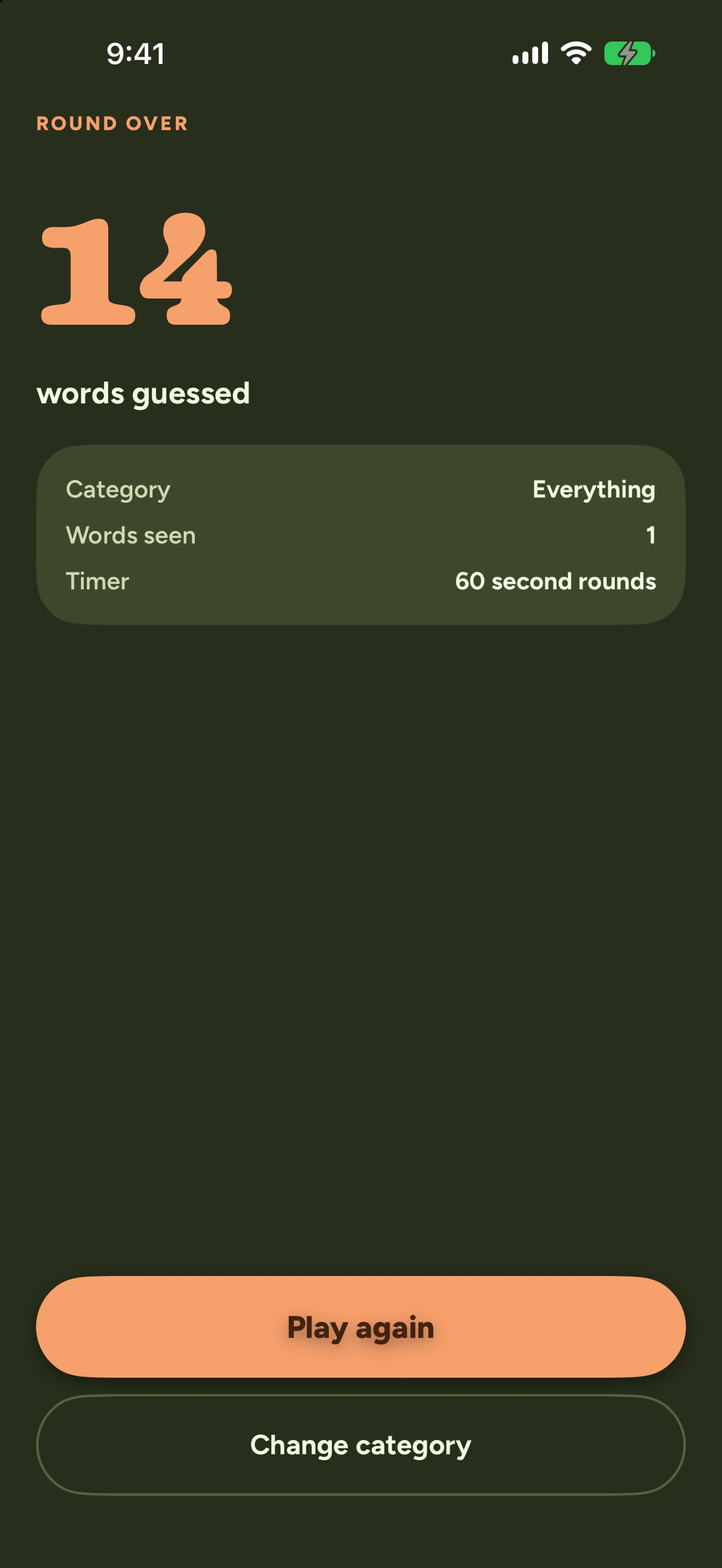 Screenshot 5 of Blurt - Campfire Word Game