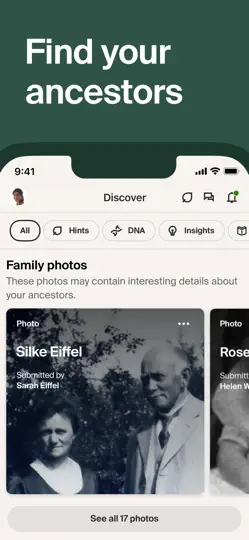 Ancestry: Family History & DNA iPhone-skjermbilde 1