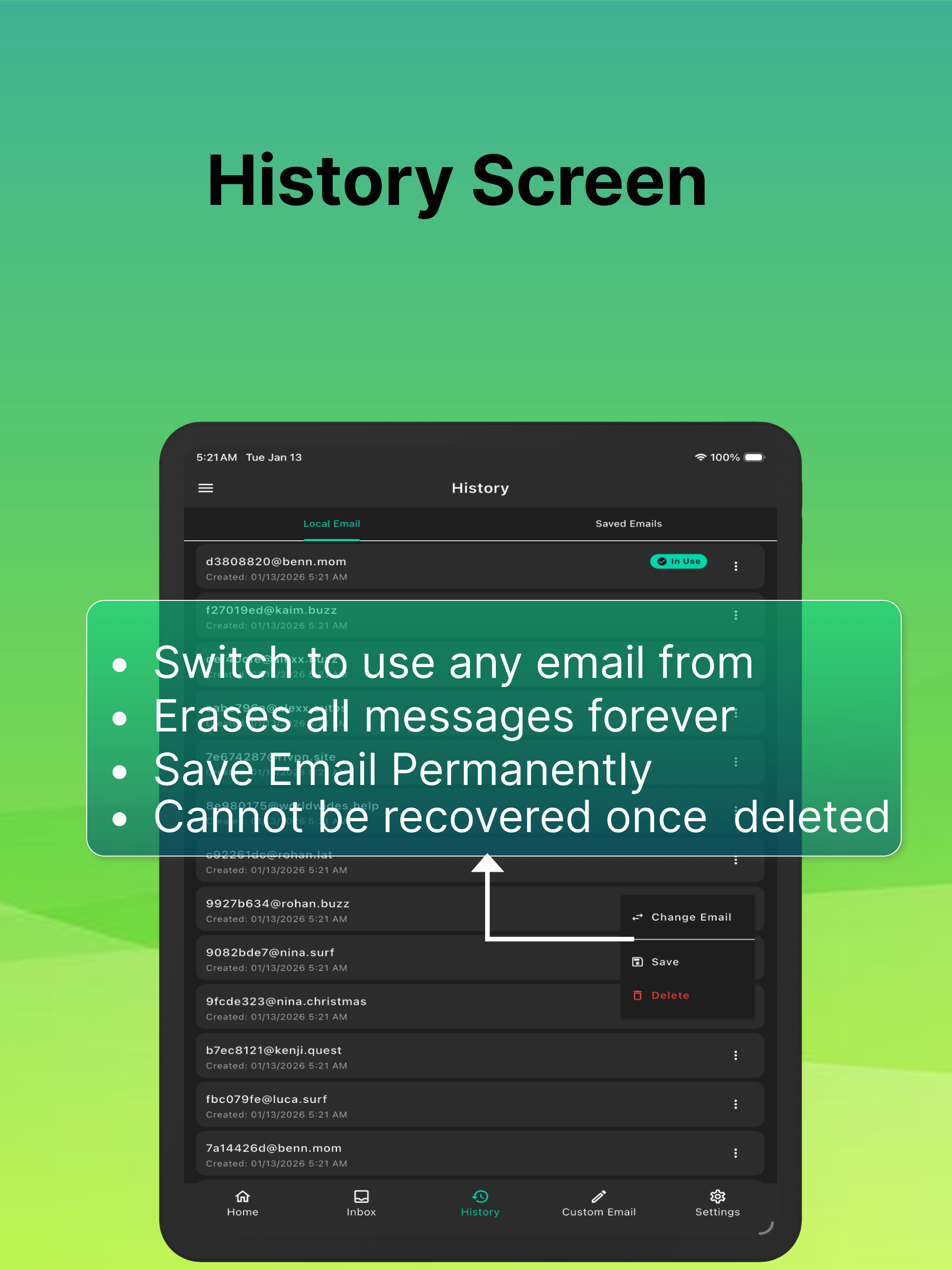 Quick Mail – Instant Temp Mail