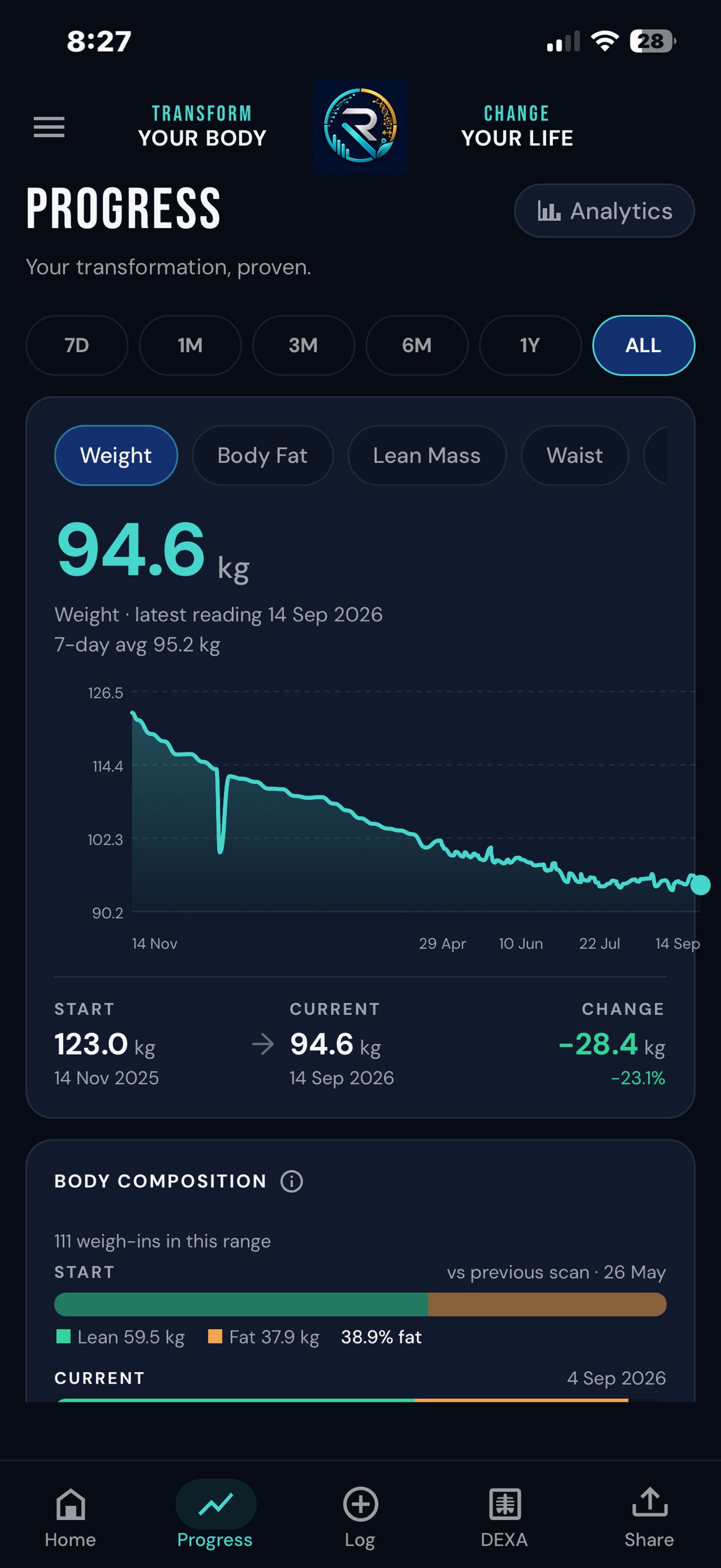 Screenshot 2 of Recomp Health