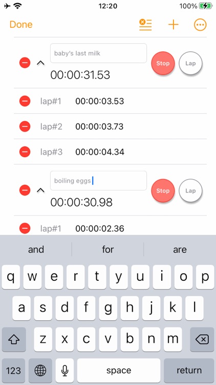 MulWatch -limitless Stopwatc