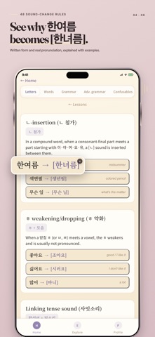 Hannip — Learn Korean Daily iPhone screenshot