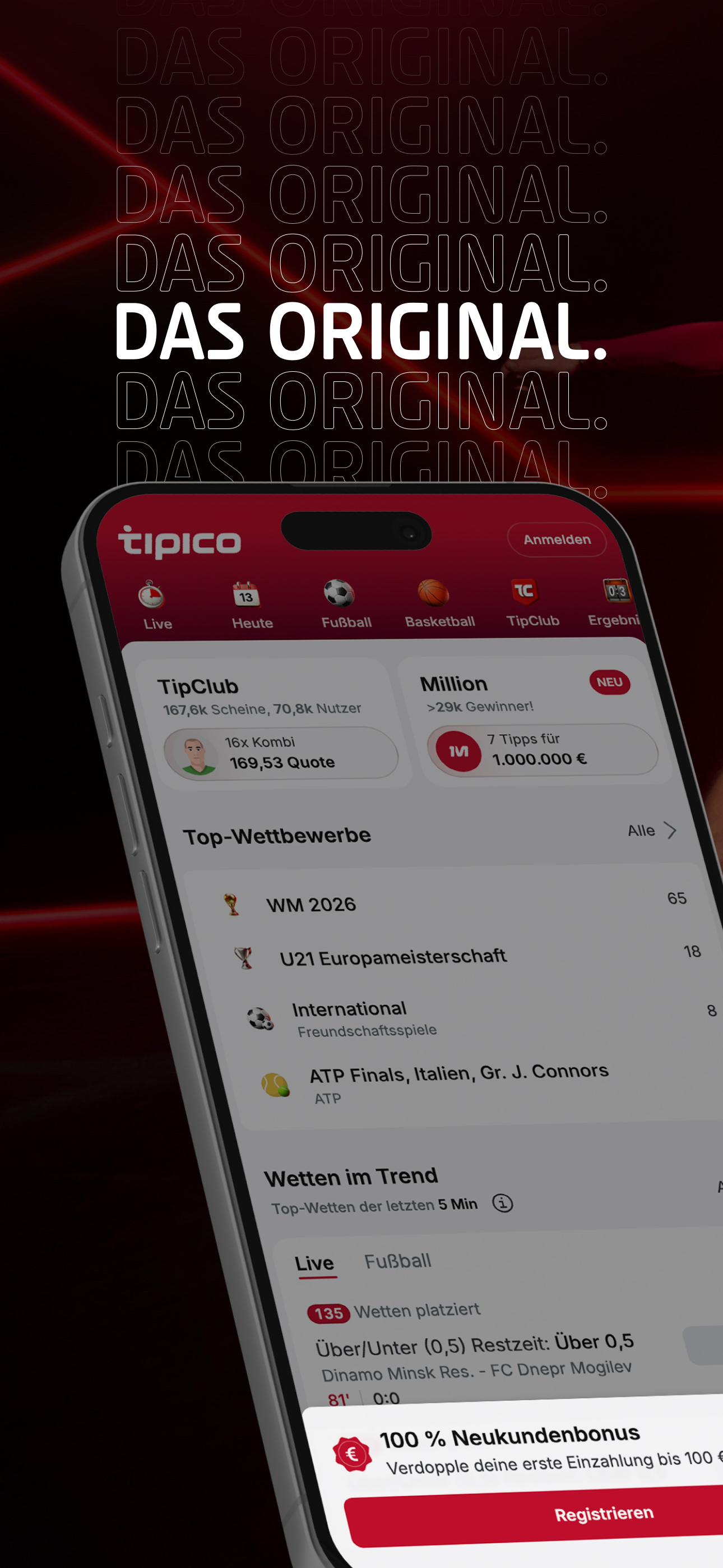 Tipico Sportwetten App