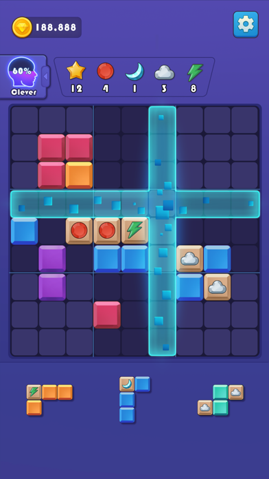Block Crush - Brain test game Screenshot