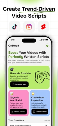 OnHook: AI Creator Copilot Screenshot 1 of 4