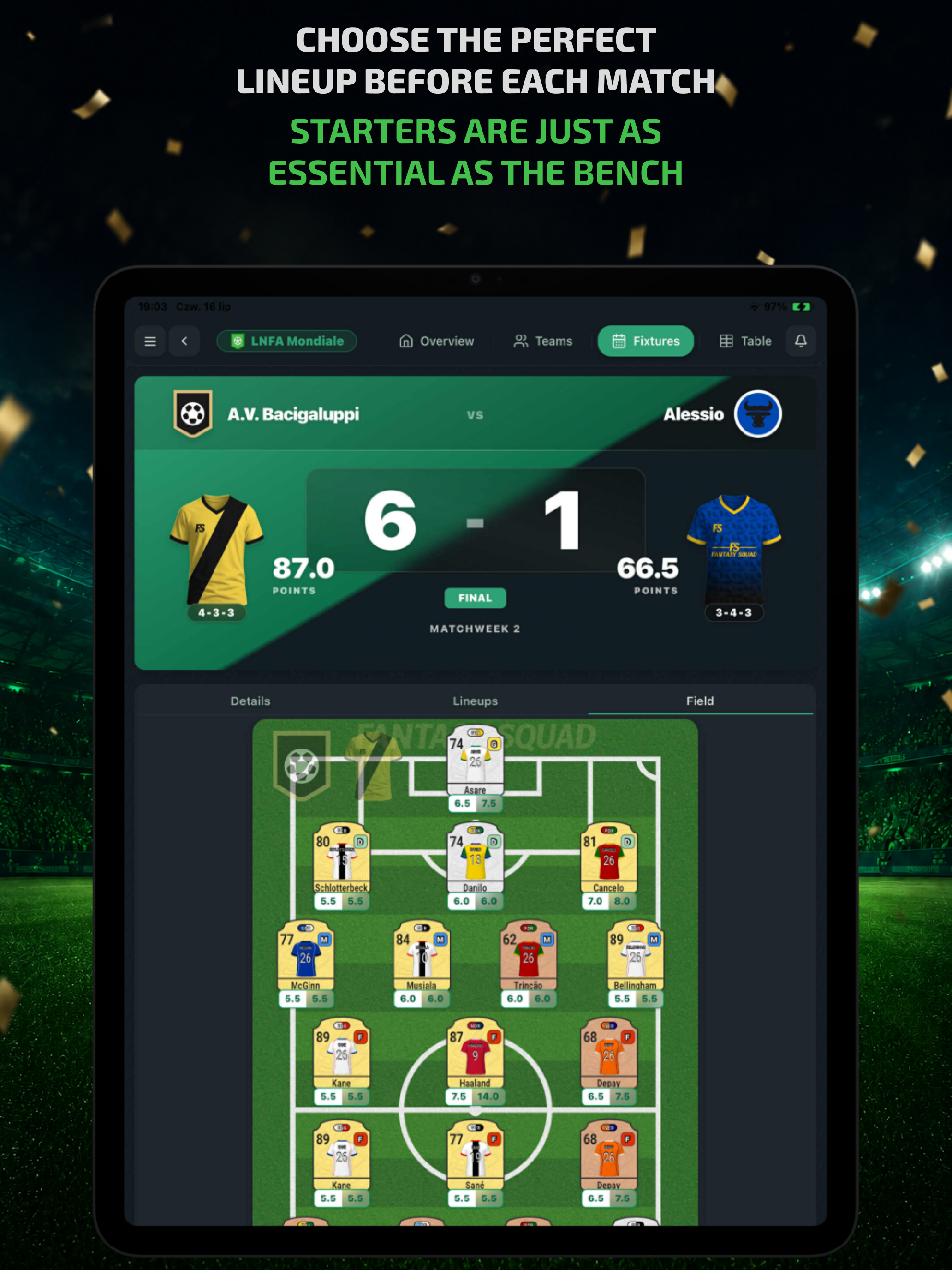 Fantasy Squad - FS screenshot 12