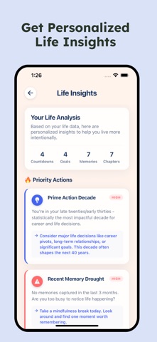 Lifev - Life In Weeks Screenshot 5 of 10