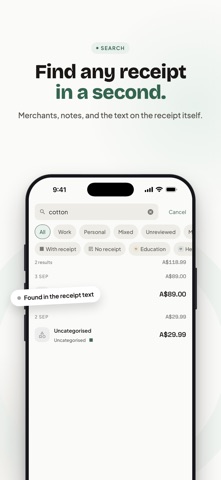 HeyJerni: Receipt Scanner iPhone screenshot