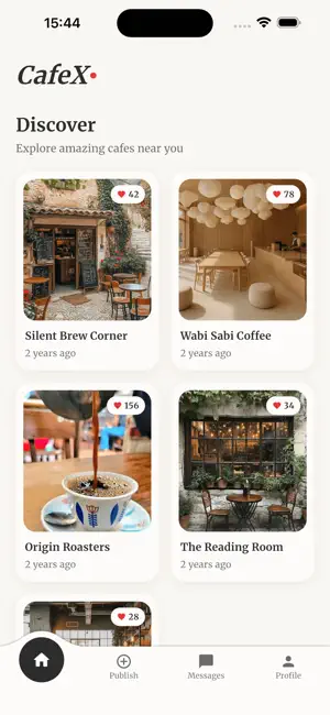CafeX - Community screenshot 1