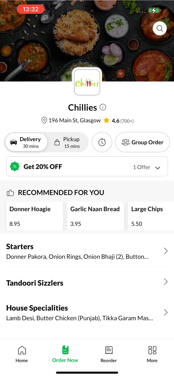 Screenshot #2 pour Chillies Cambuslang