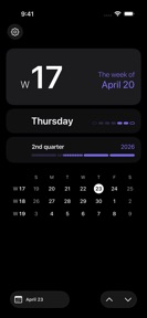 Weeklet - Week Number screenshot