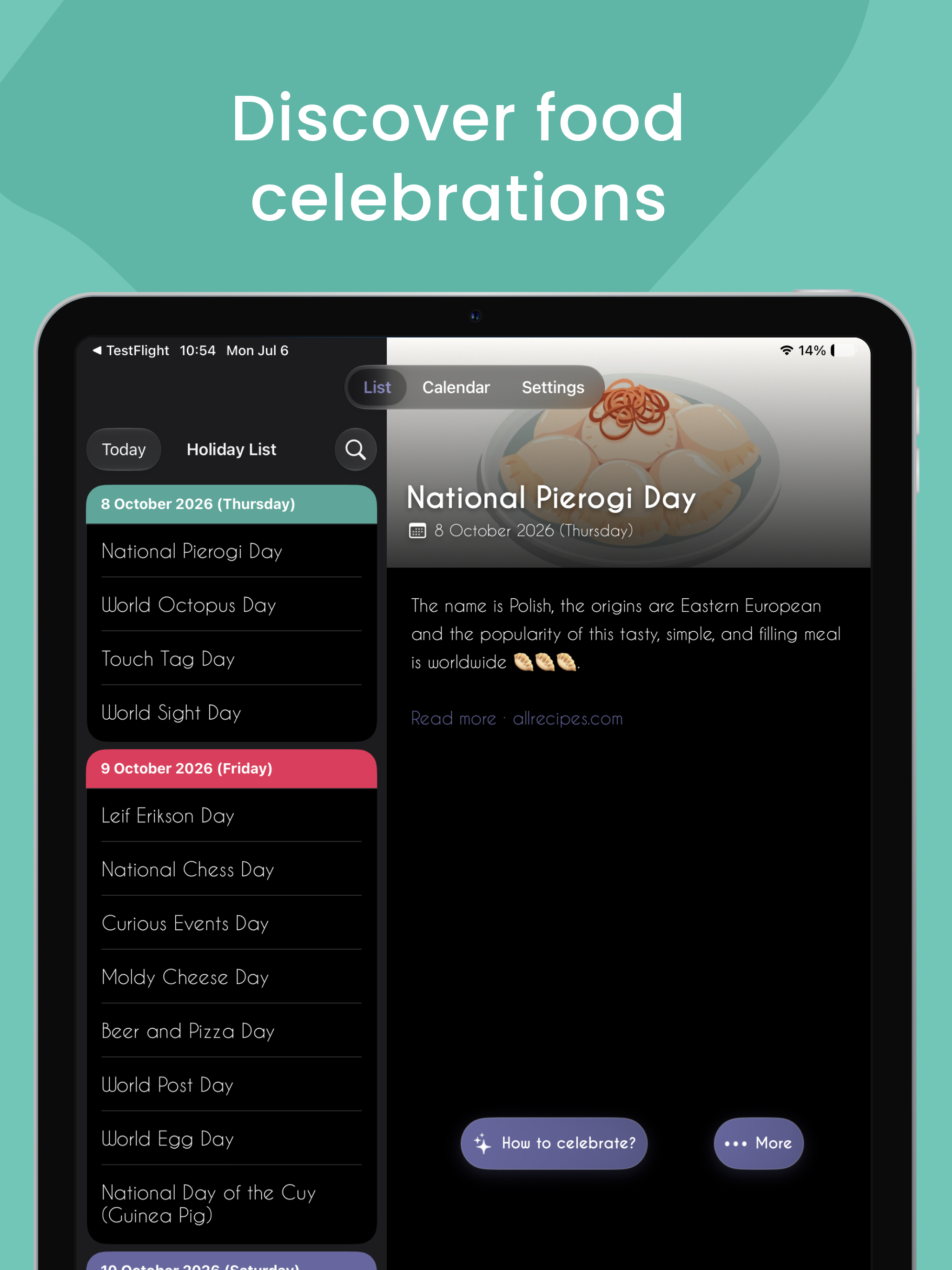 National Holiday Today screenshot 10