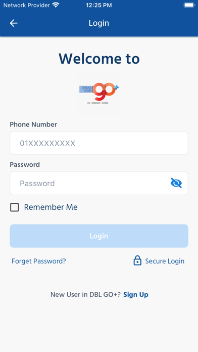 Dhaka Bank Go Plus Screenshot
