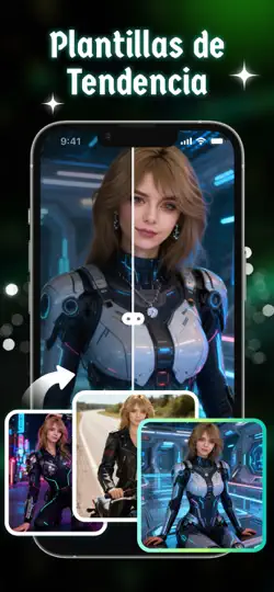 Captura de pantalla de Vireel – AI Foto&Video Estudio en iPhone 6