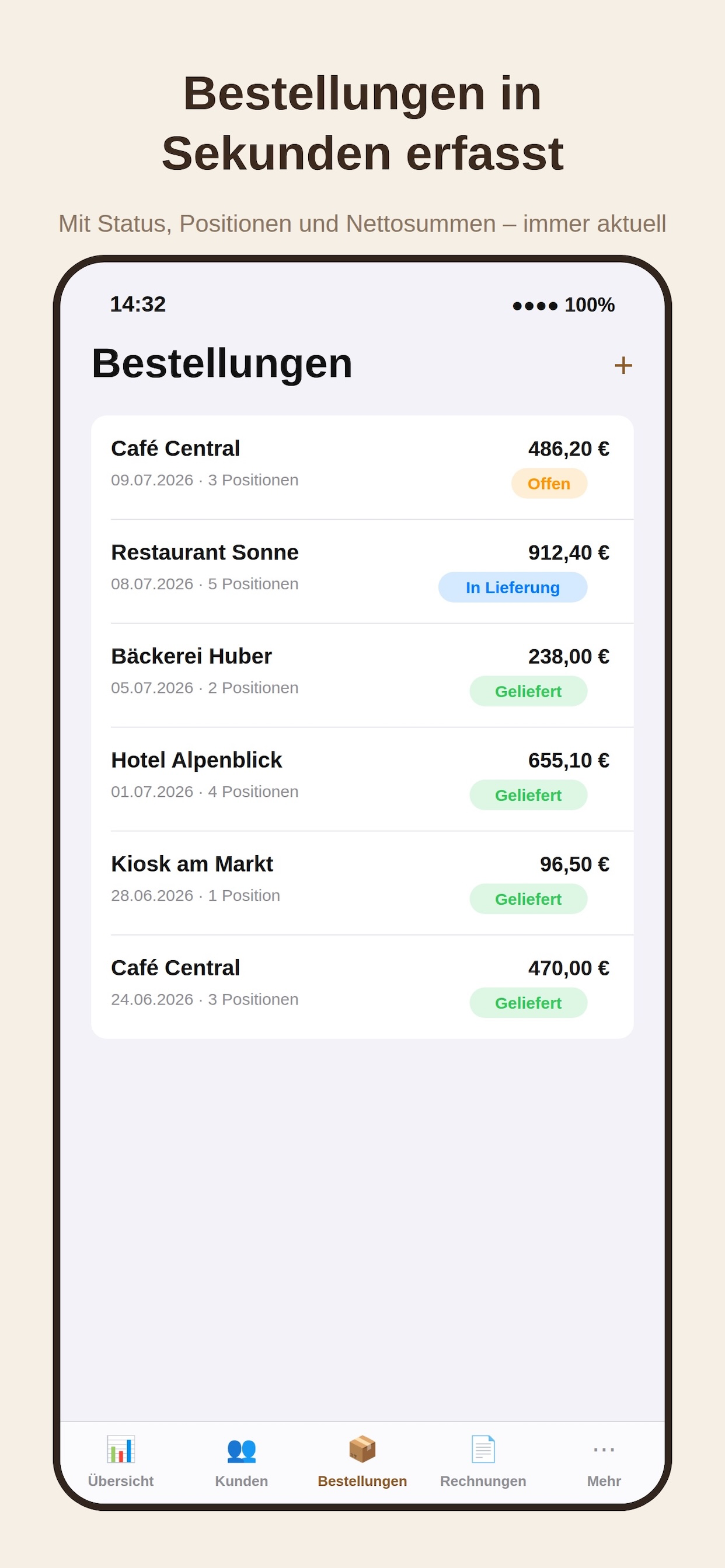 Kaffee Manager screenshot 2