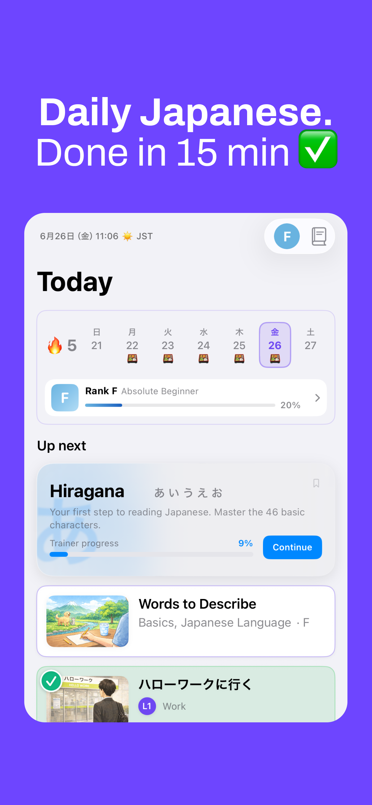 Bento: Learn Japanese & JLPT