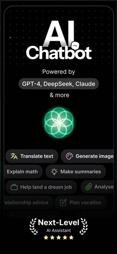 Genora AI – Chat bot & Search screenshot