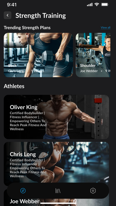 Corsa Athletics iPhone screenshot 9 - Health & Fitness app