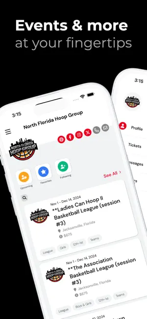 North Florida Hoop Group screenshot 1