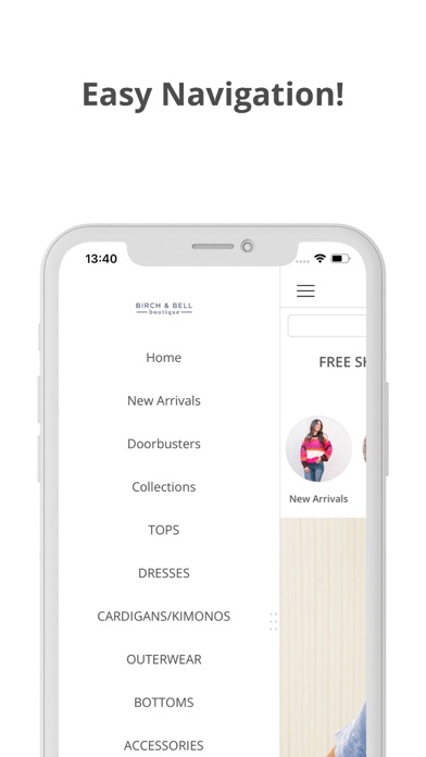 Birch & Bell Boutique Screenshot