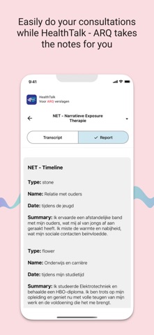 HealthTalk - ARQ screenshot