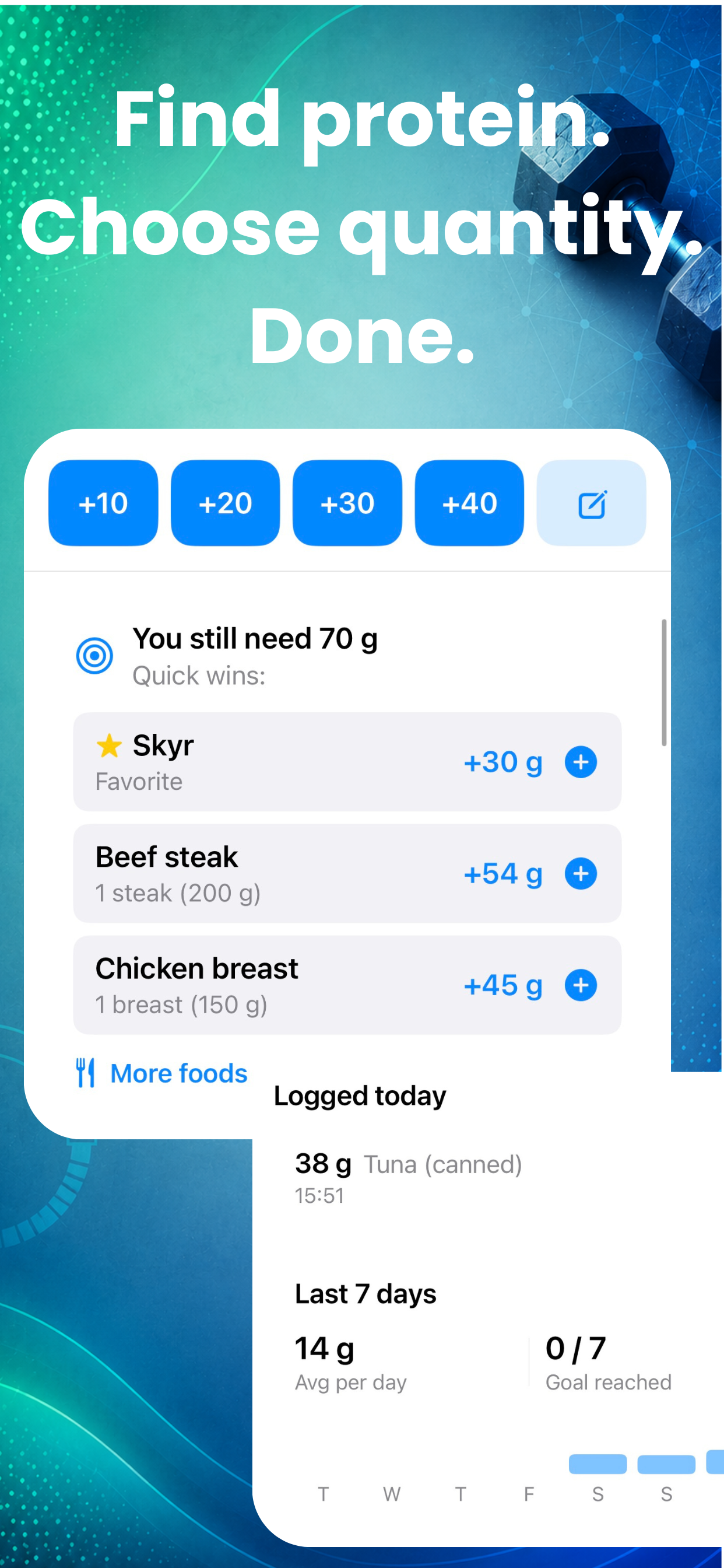 Protein Snapshot screenshot 3