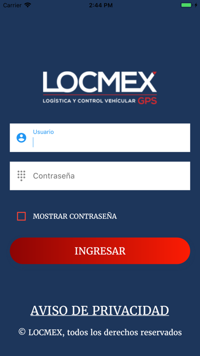 Locmex-GPS Screenshot
