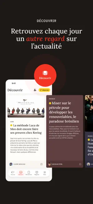 Challenges : éco & business iPhone screenshot 4