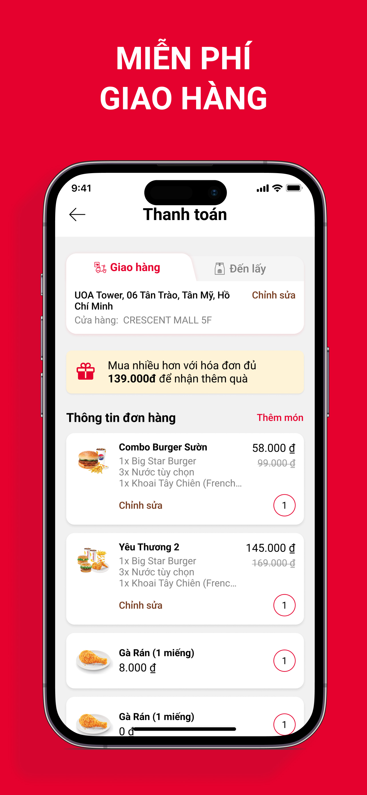 Lotteria Vietnam screenshot 6