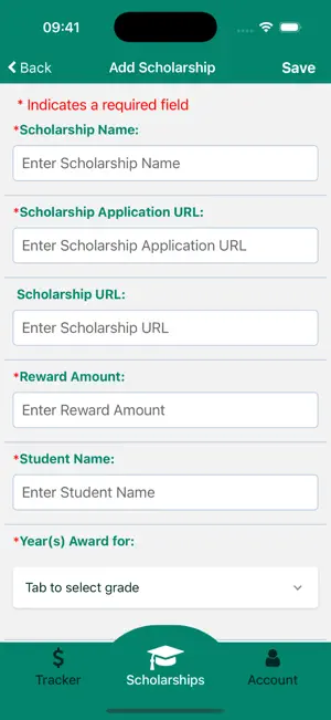 Scholarship Tracker by TSS screenshot 4