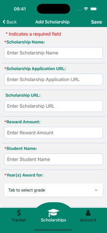 Scholarship Tracker by TSS Screenshot 4 of 6