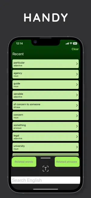 Handy Dictionary Screenshot 1